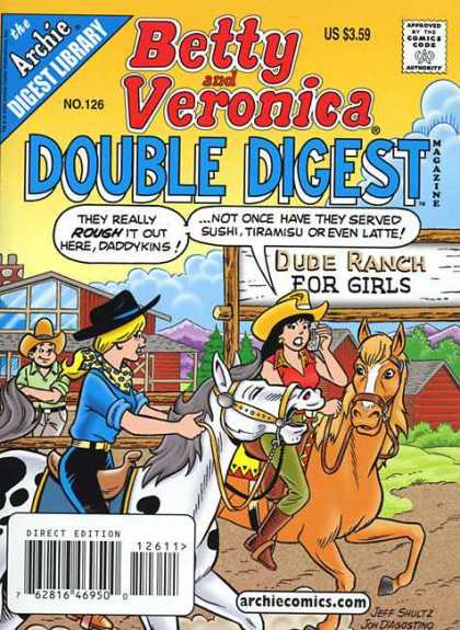 Betty and Veronica Double Digest 126