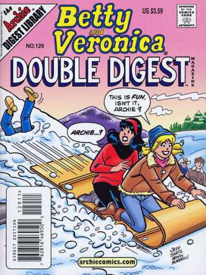 Betty and Veronica Double Digest 129