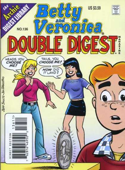 Betty and Veronica Double Digest 136