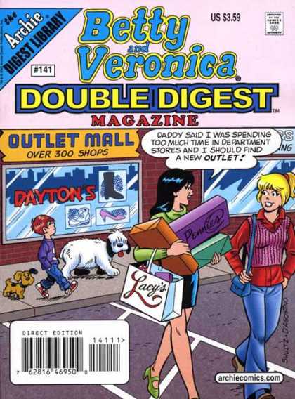 Betty and Veronica Double Digest 141