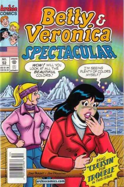 Betty and Veronica Spectacular 52 - Boat - Ocean - Iceberg - Arctic - Seasick