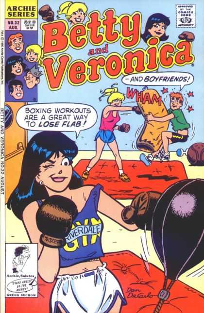 Betty and Veronica 32 - Comics Code - Archie Series - Girls - Boys - Box