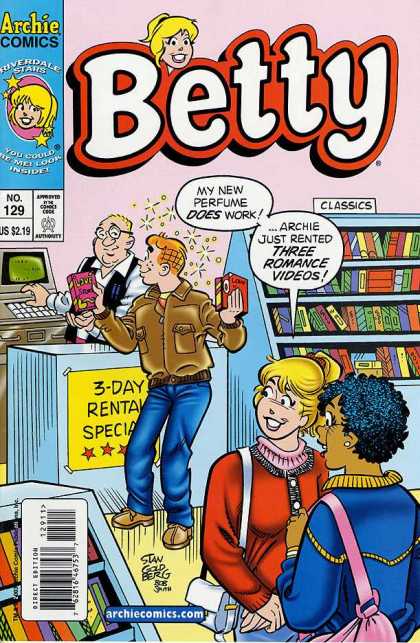 Betty 129 - Sales - Dimple - Budding Romance - Busted - Cornered - Stan Goldberg