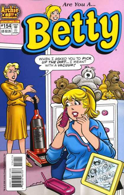 Betty 154 - Phone - Vacuum - Girl - Woman - Dresser194664 - Stan Goldberg