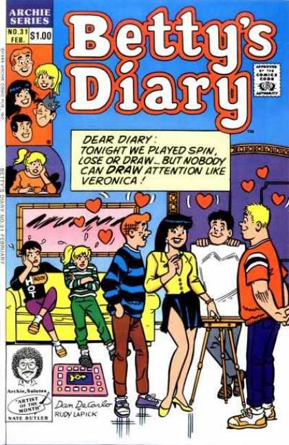 Betty's Diary 31 - Teenagers - Love - Romance - Attractive - Fun