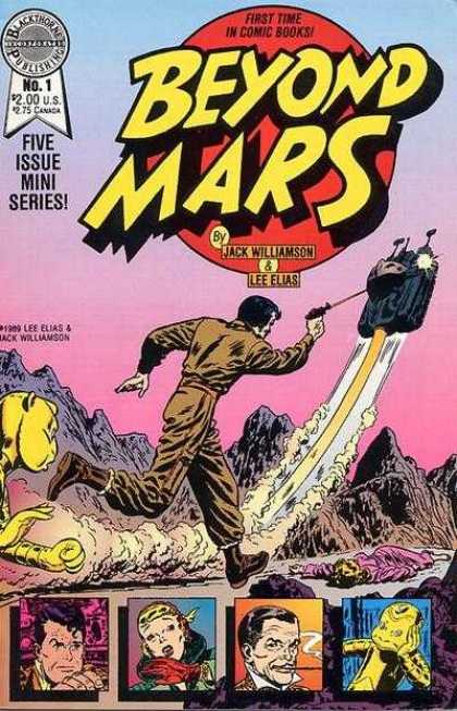 Beyond Mars 1 - First Time In Comic Books - Five Issue Min - Gun - Jack Williamson - Lee Elias