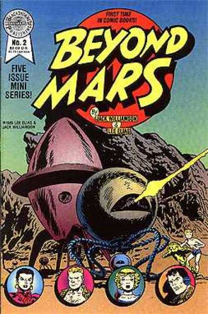 Beyond Mars 2 - Jack Williamson - Lee Elias - Spaceship - Mini Series - Firing