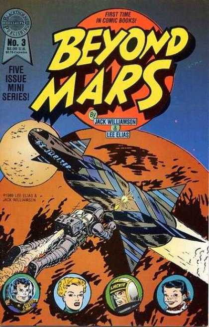 Beyond Mars 3 - Jack Williamson - Lee Elias - The Red Planet - Women Dont Need Helmets - By Jupiter