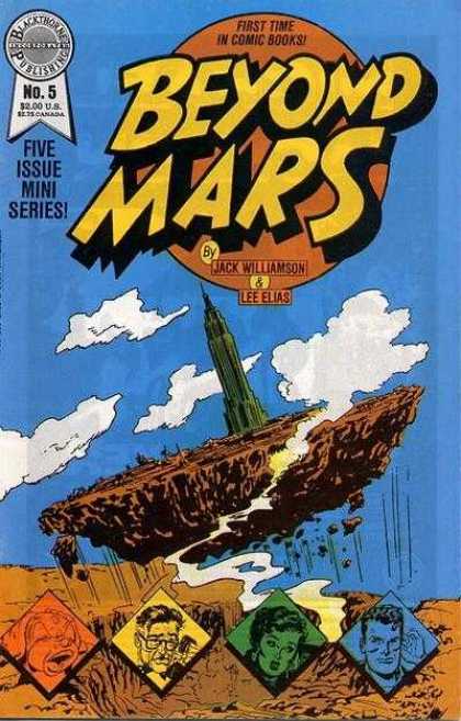 Beyond Mars 5 - First Time In Comic Books - No 5 200 Us - 225 Canada - Jack Williamson - Five Issue Mini Series