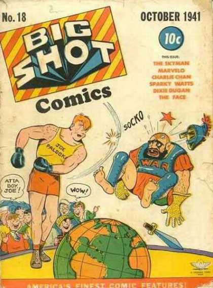 Big Shot 18 - October 1941 - Comics - Socko - Wow - Palook
