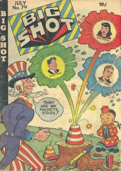 Big Shot 79 - Uncle Sam - Old - Firework - Star - Collection