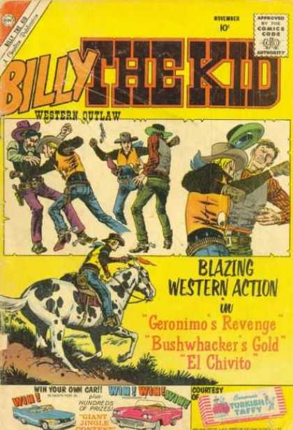 Billy the Kid 25 - Blazing Western Action - Gunslingers - Horse - Geronimos Revenge - El Chivito