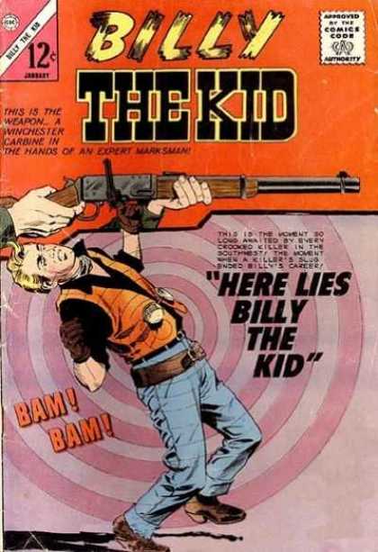 Billy the Kid 48 - Gun - Man - Shoot - Built - Face
