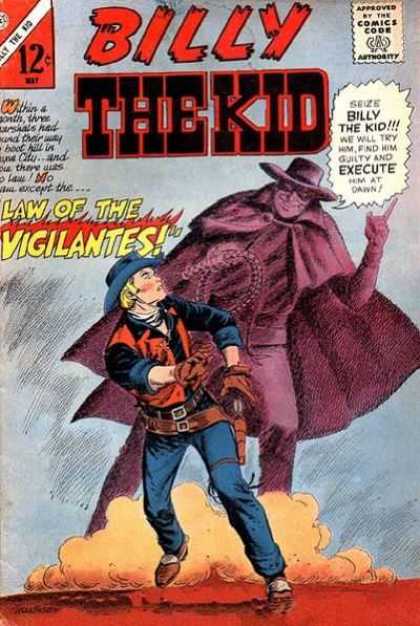 Billy the Kid 55 - Law Of The Vigilantes - Gun - Wild West - Masked Man - Cowboy
