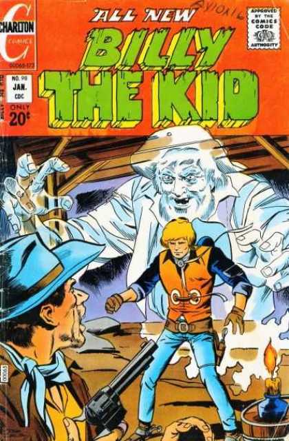 Billy the Kid 98 - Charlton Comics - Silver Age - Ghosts - Westerns - Guns