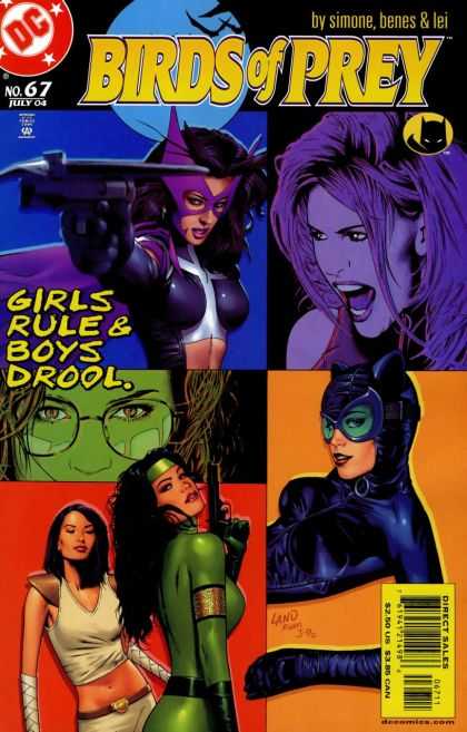 Birds of Prey 67 - Women - Catwoman - Boys Drool - Girls Rule - Dc Comics - Matt Ryan