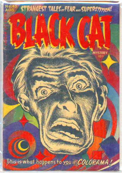 Black Cat 45 - Colorama - Distortion - Superstition - Mystery - Strangest Tales