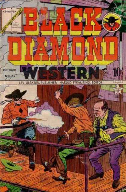 Black Diamond Western 52 - Gun Fight - Cowboy Hats - Windmill - Villians - Hero