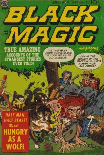 Black Magic 31 - Prize - Tree - Cap - July-aug - Hungry As A Wolf - Jack Kirby