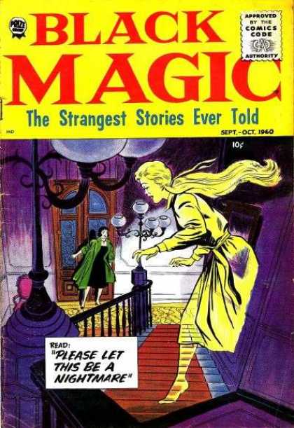 Black Magic 43 - Black - Magic - The Strangest Stories Ever Told - Nightmare - Comics Code Authority
