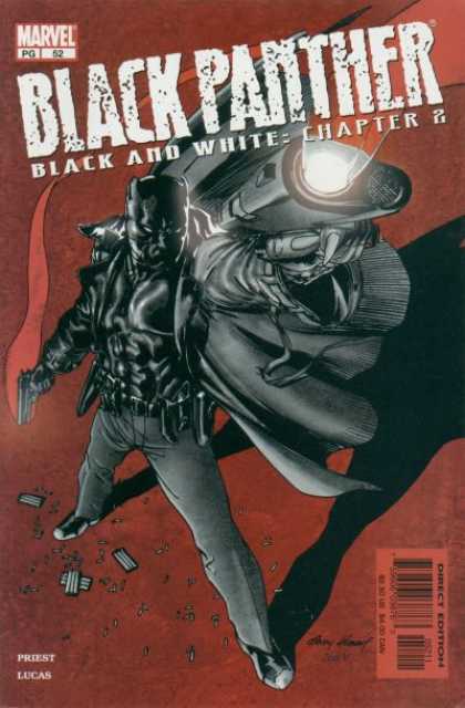 Black Panther (1998) 52 - Marvel - Gun - Black And White - Chapter 2 - Black Suit - Andy Kubert, Jose Jimenez-Momediano
