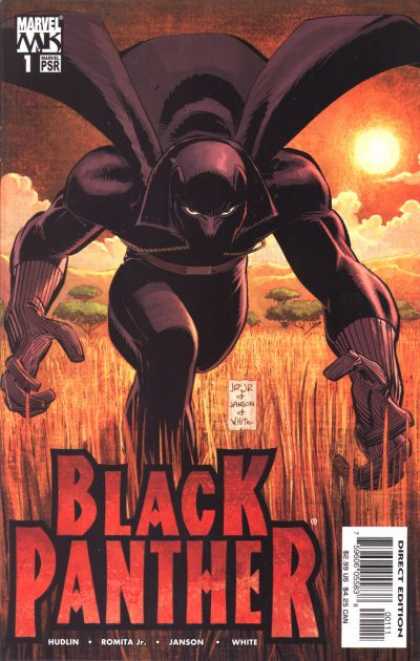 Black Panther (2005) 1 - Action - Africa - Man - Hero Villan - Dark - John Romita