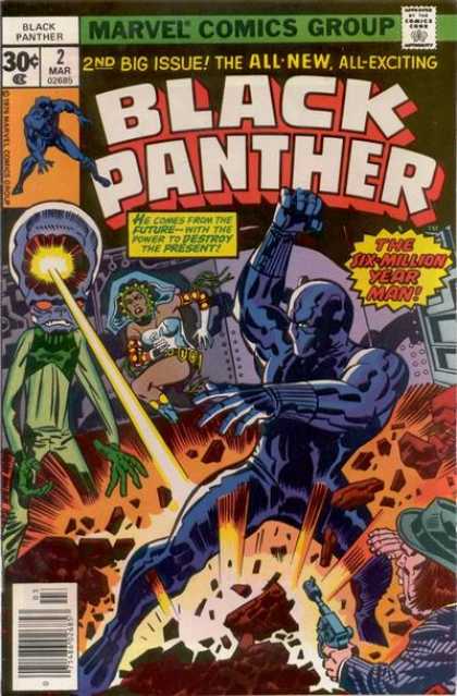Black Panther 2 - Lazers - Aliens - Explosion - Super Human - Time Travel - Jack Kirby