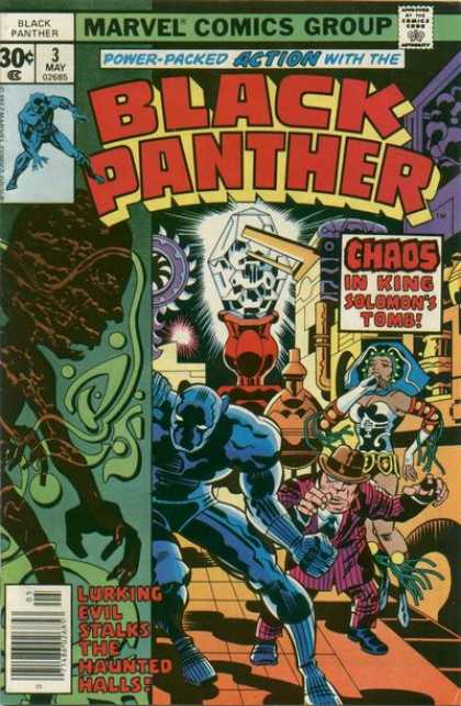 Black Panther 3 - Marvel - Power-packed - Action - Chaos - King Solomons - Jack Kirby