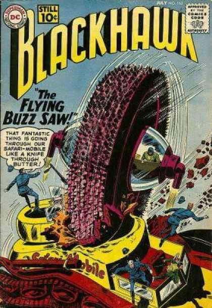 Blackhawk 162 - Dc - Dc Comics - July - No 163 - Flying Buzz Saw