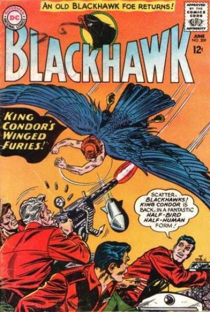 Blackhawk 209 - Half-bird - King Condor - Fight - Half-man - Dc Comics