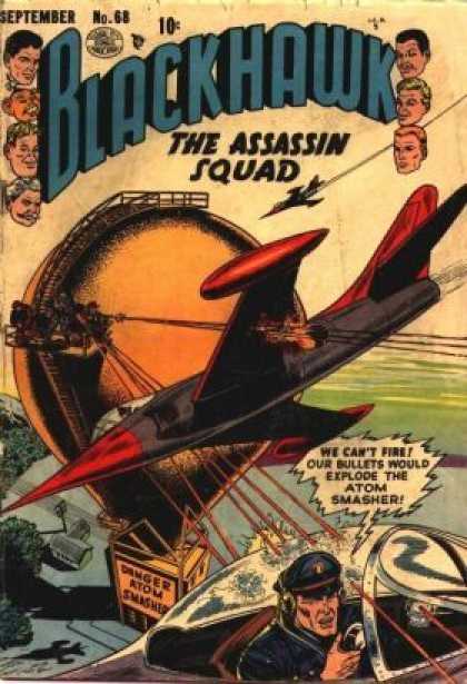 Blackhawk 68 - The Assassin Squad - September - Airplane - Speech Bubble - Aircraft