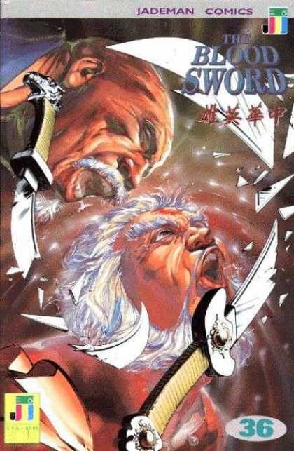 Blood Sword 36 - Jademan Comics - Weapon - Sword - Mustache - Men