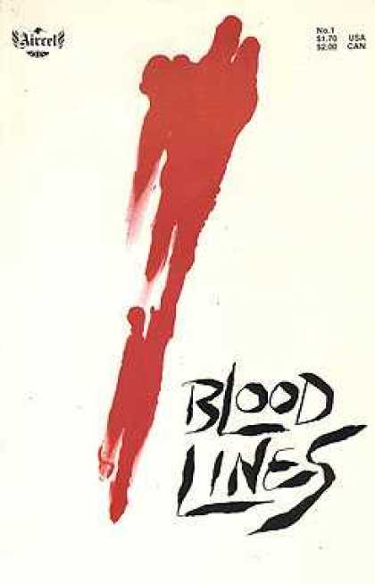 Bloodlines 1 - No 1 - Red - Blood - Airel - White