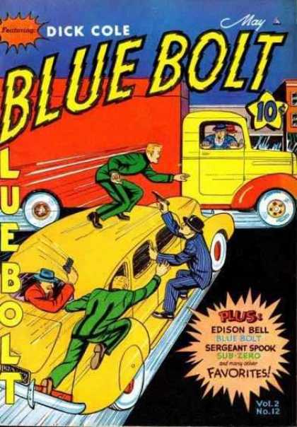 Blue Bolt 24 - Dick Cole - Car - Edison Bell - Sub-zero - Sergeant Spook