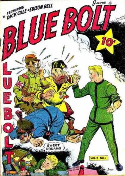 Blue Bolt 37 - Sweet Dreams - Authority - Commanding - Sweating - Worry