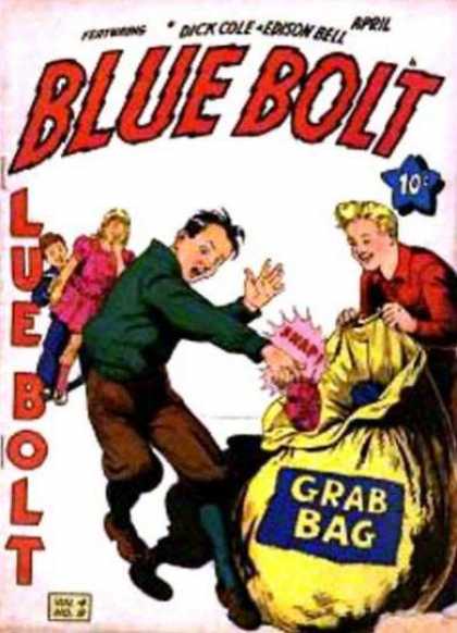 Blue Bolt 45 - Dick Cole Edison Bell - Snap - Grab Bag - Fertaining - April