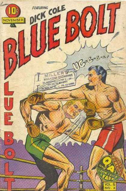 Blue Bolt 50 - Dick Cole - Battle - Box - Men - November
