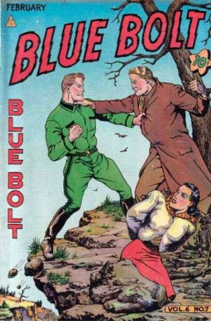 Blue Bolt 63 - Blue Bolt - Fighting - February - Volume 6 - Number 7
