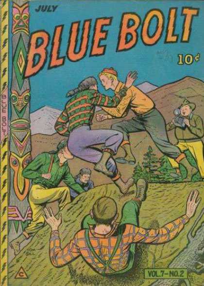 Blue Bolt 68 - July - Blue Bolt - Vol 7 - No 2 - Totem Pole