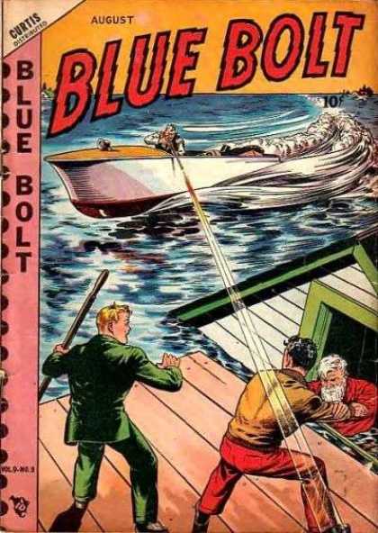 Blue Bolt 93 - Flood - Water - Boat - Ray - Saving Old Man