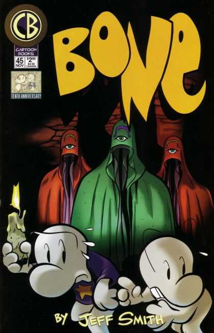 Bone 45 - By Jeff Smith - Cartoon Books - Candle - Light - One Eye - Jeff Smith