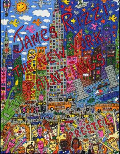 Books About Art - James Rizzi: The New York Paintings (Art & Design)