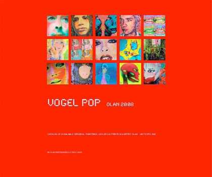 Books About Art - Vogel POP Olan 2008 Catalog of Original Paintings, Giclees & Prints by Artist Ol