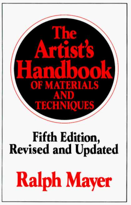 Books About Art - The Artist's Handbook of Materials and Techniques: Fifth Edition, Revised and Up