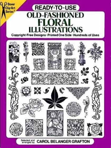 Books About Art - Ready-to-Use Old-Fashioned Floral Illustrations (Dover Clip Art Series)