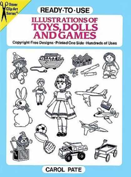 Books About Art - Ready-to-Use Illustrations of Toys, Dolls and Games (Dover Clip-Art Series)