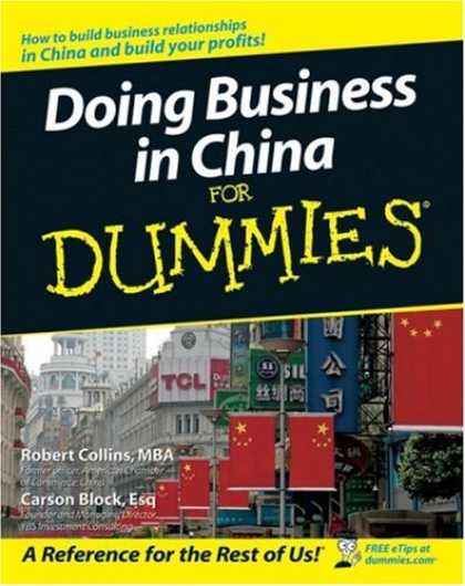 Books About China - Doing Business in China For Dummies (For Dummies (Business & Personal Finance))