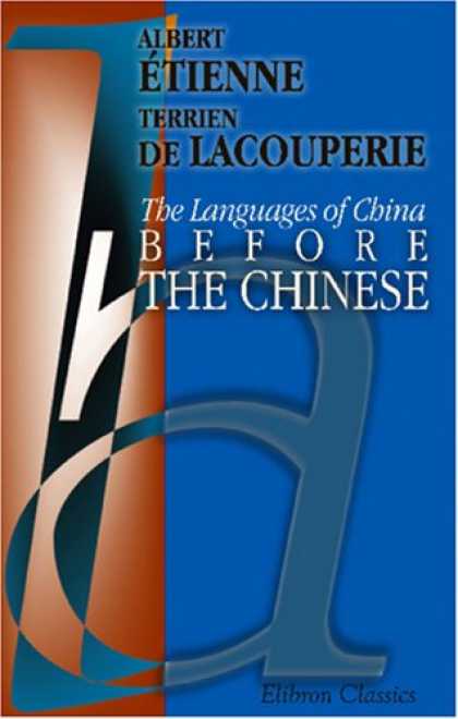 Books About China - The Languages of China before the Chinese