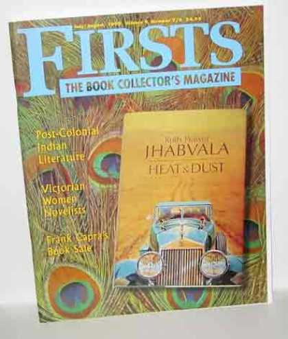Books About Collecting - FIRSTS: COLLECTING MODERN FIRST EDITIONS JULY/AUGUST, 1999 VOLUME 9, NUMBER 7/8.