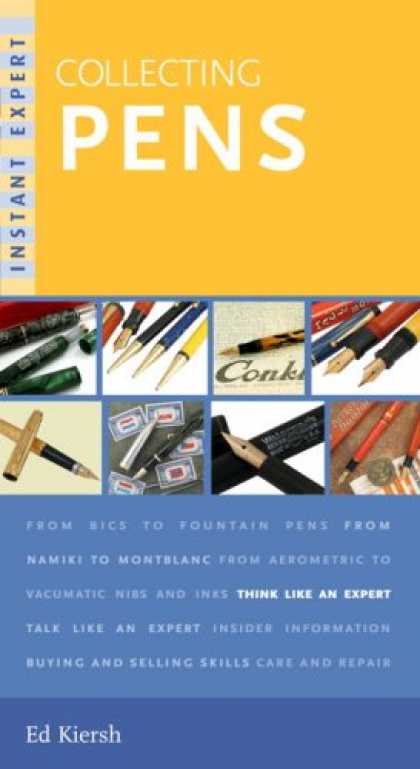 Books About Collecting - Instant Expert: Collecting Pens